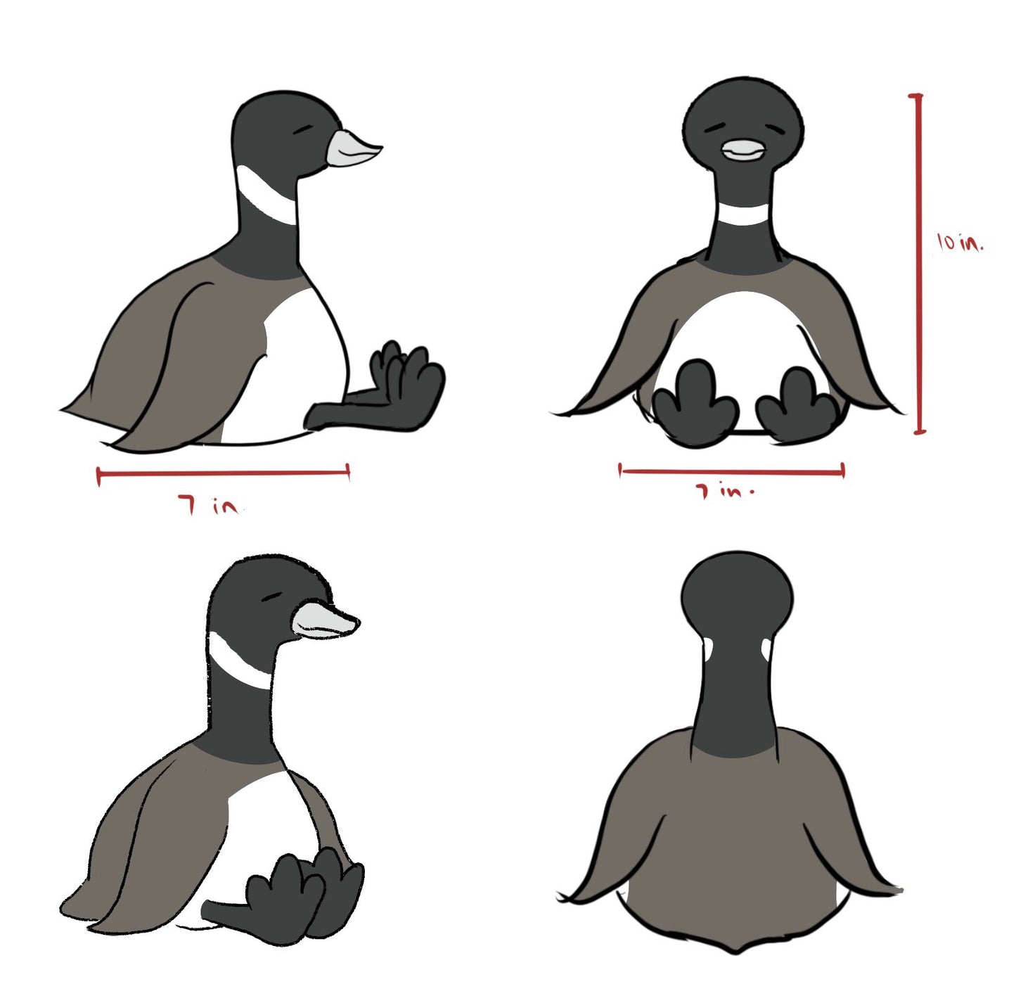 Canada Goose Plush, Canada Goose Stuffie, Stuffed Canada Goose, Cute Canada Goose, Canada Goose Plushie, Goose Plushie, Cute Goose, Canada Goose Toy, Goose Toy, Cute Canada Goose